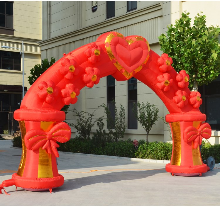 上海婚庆红色拱门