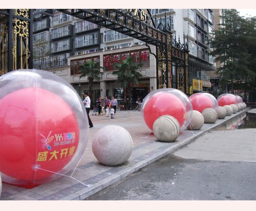 上海广告落地球